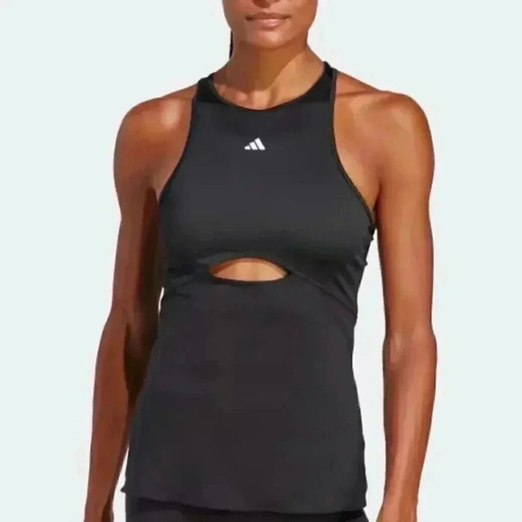adidas Tops - NWT Adidas HIIT Aeroready casual athletic yoga racer back yoga tank top S